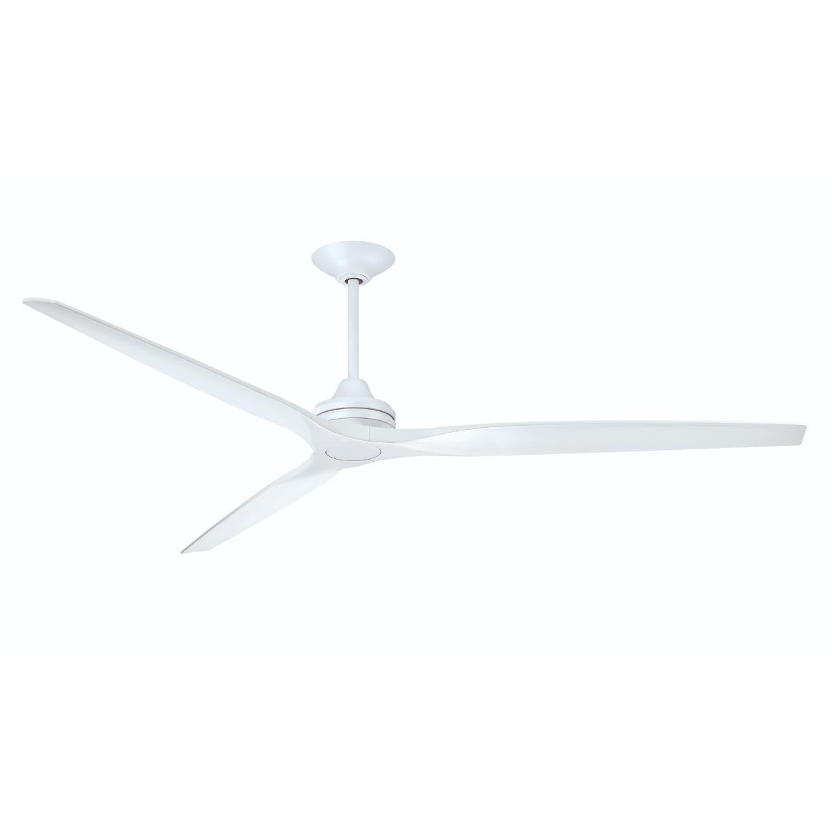 Spitfire DC Matte White 84 in. Ceiling Fan Motor, Blades Sold Separately