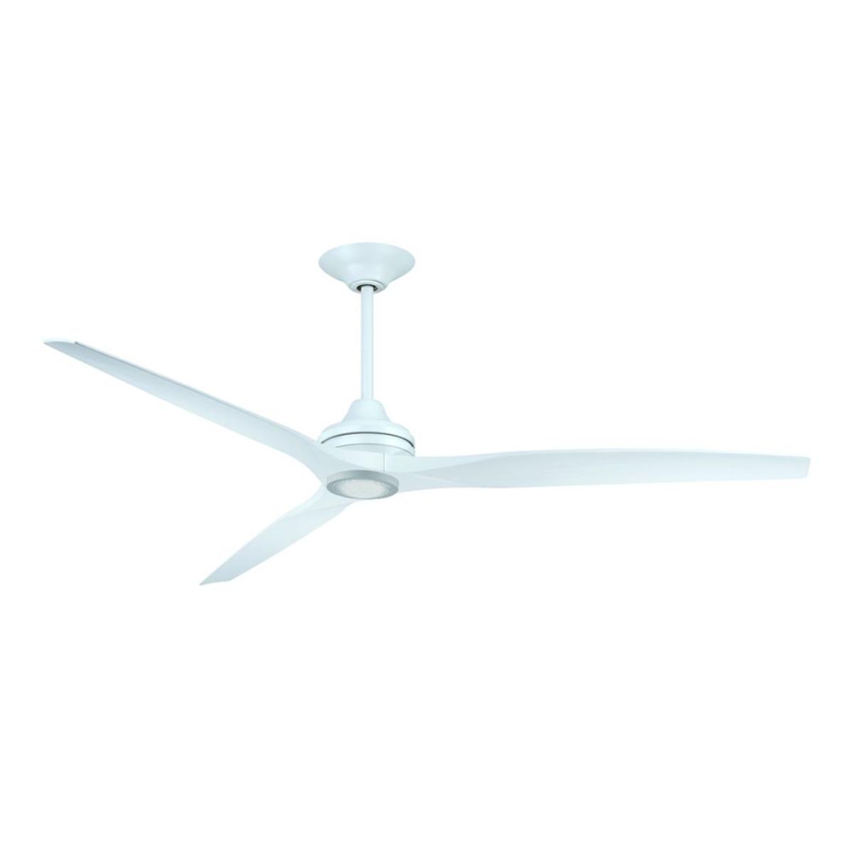 Spitfire DC Matte White 96 in. Ceiling Fan Motor, Blades Sold Separately