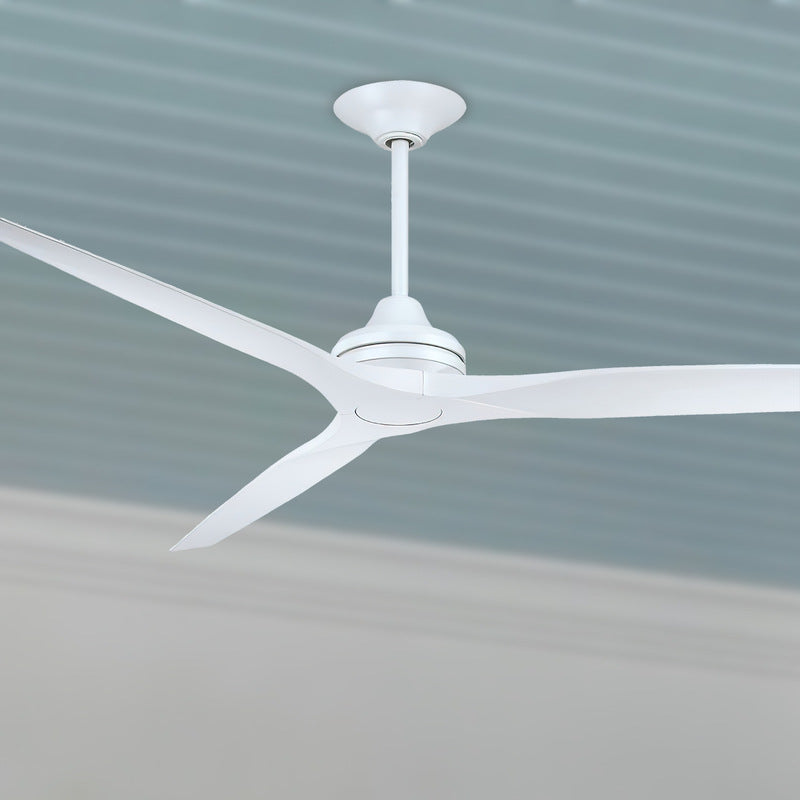 Spitfire DC Matte White 64 in. Ceiling Fan Motor, Blades Sold Separately