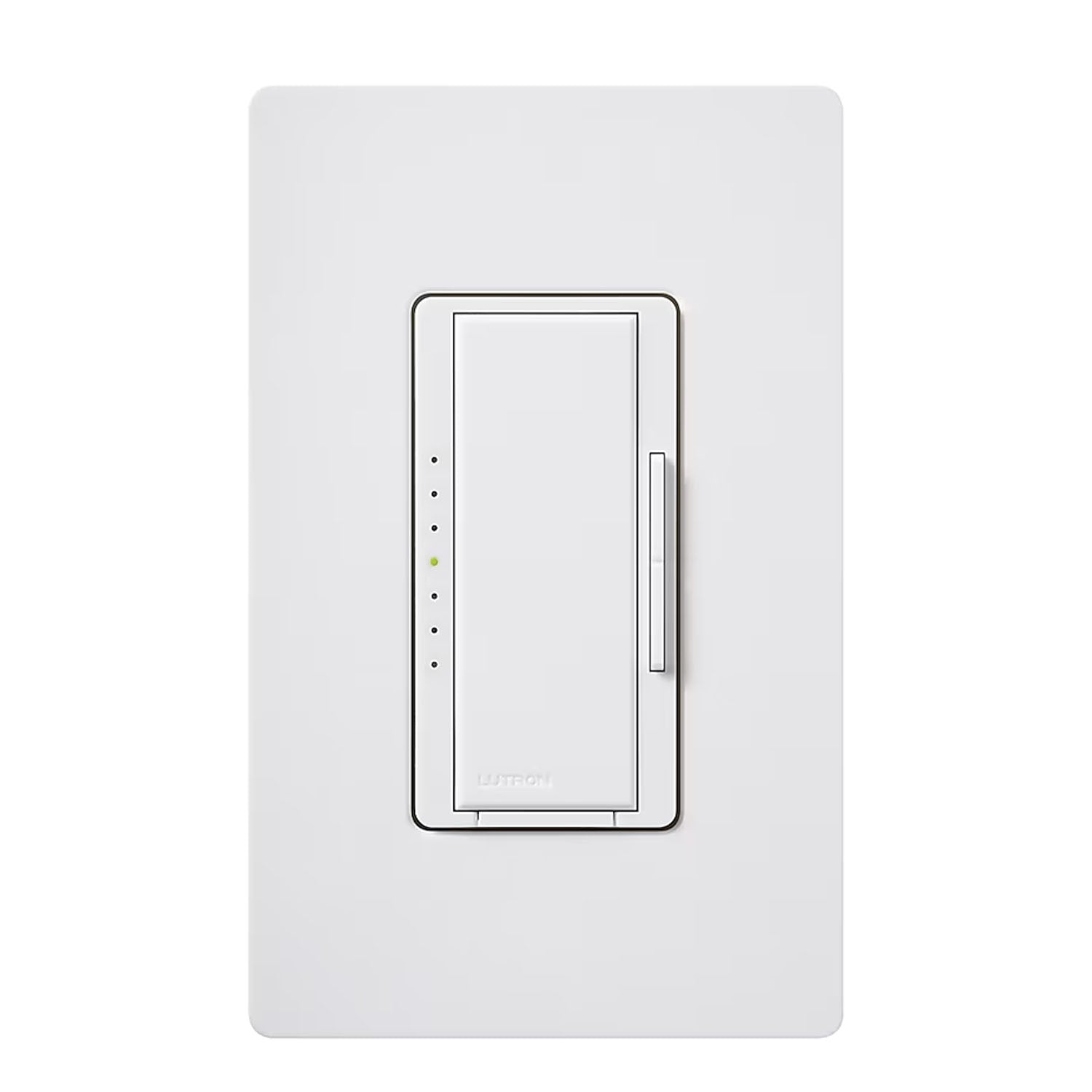 Maestro 450W Magnetic Low Voltage Dimmer, Single Pole or Multi-Location, White