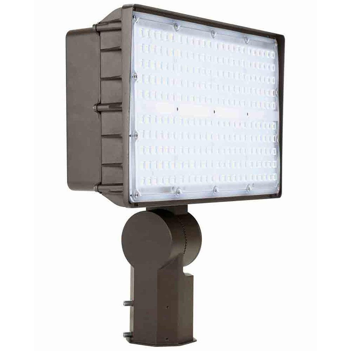 LED Flood Light, 9400 Lumens, 70 Watts, 5000K, 120-277V, Slipfitter mount - Bees Lighting