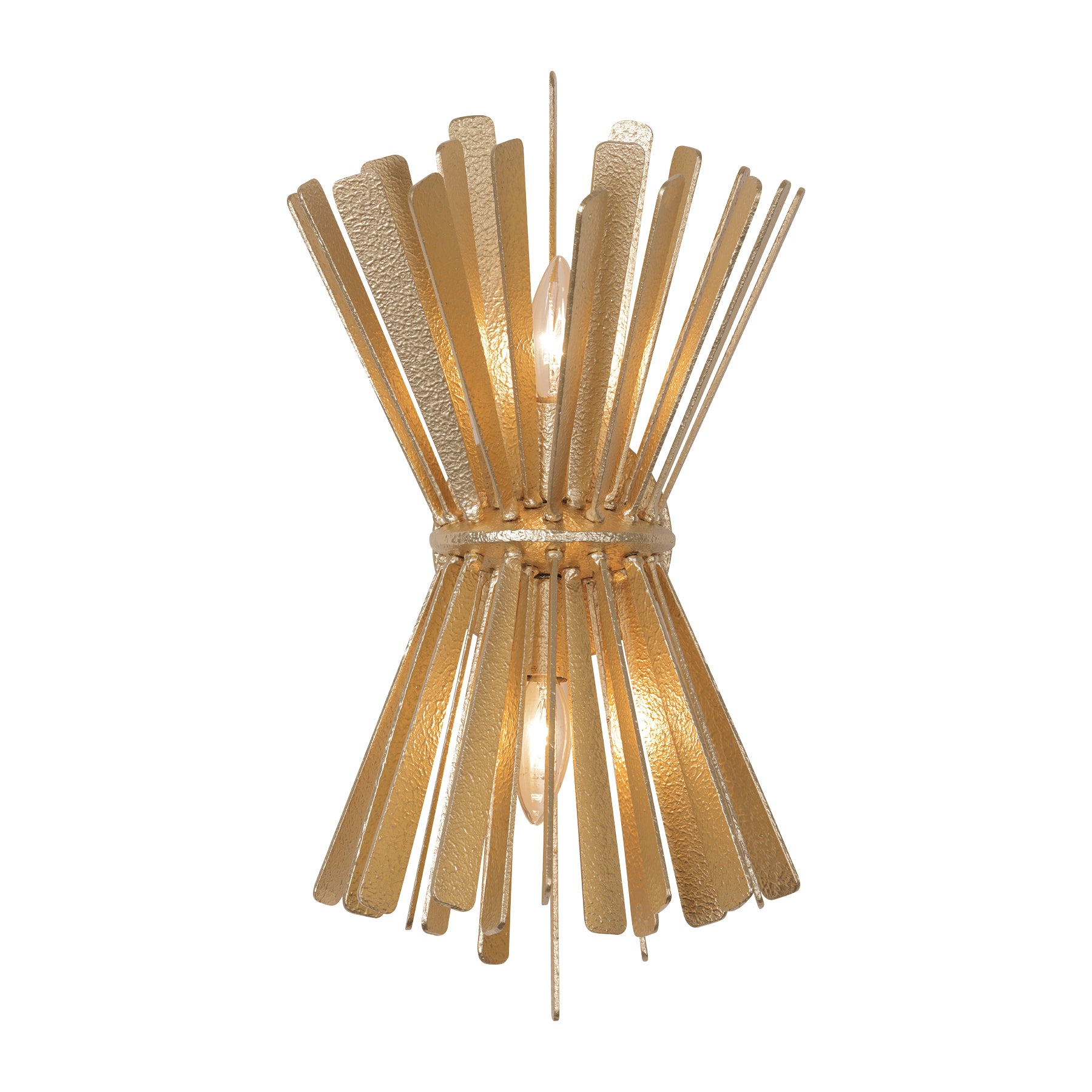 Confluence 19" 2 Lights Wall Sconce Gold Finish - Bees Lighting