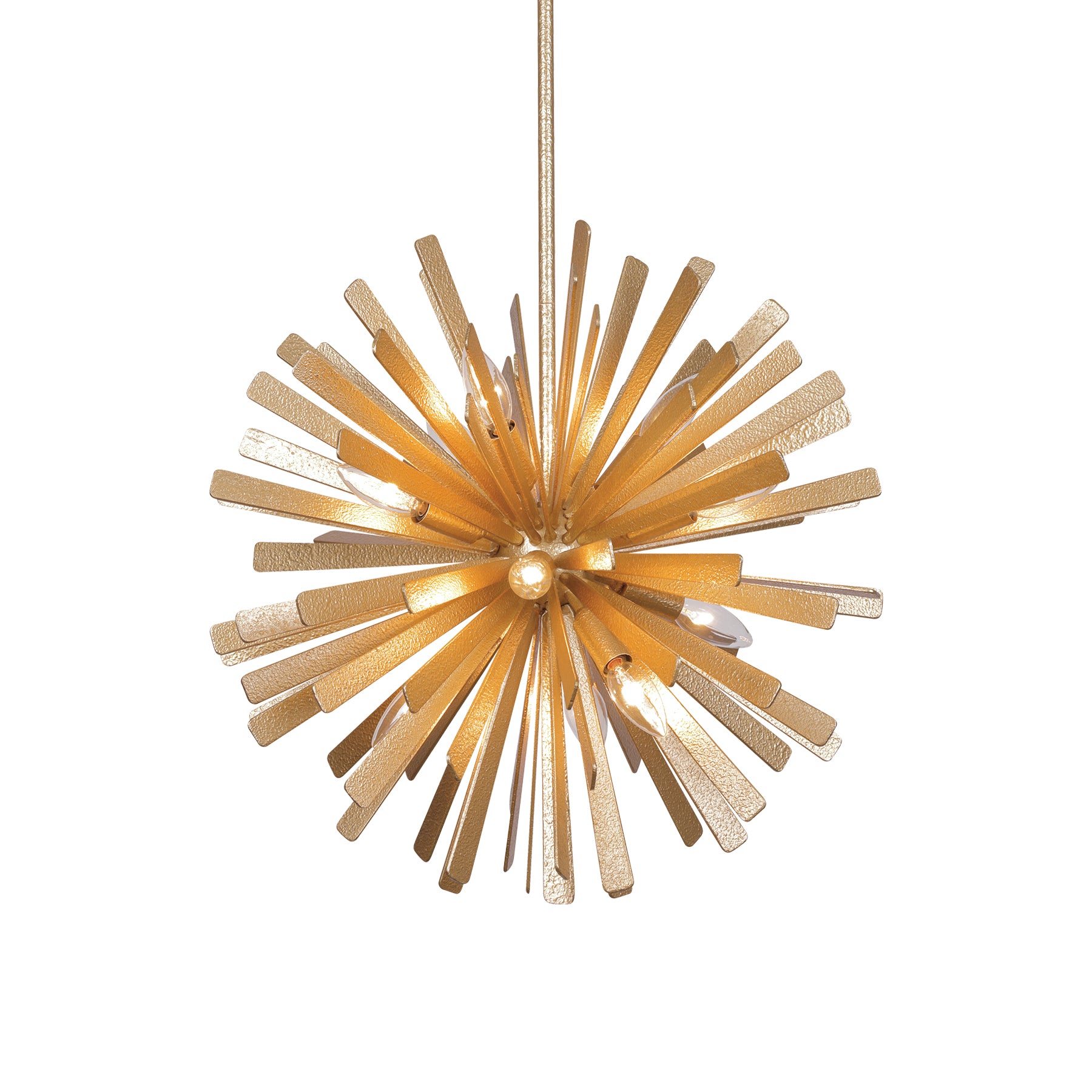 Confluence 20" 12 Lights Pendant Light Gold Finish - Bees Lighting