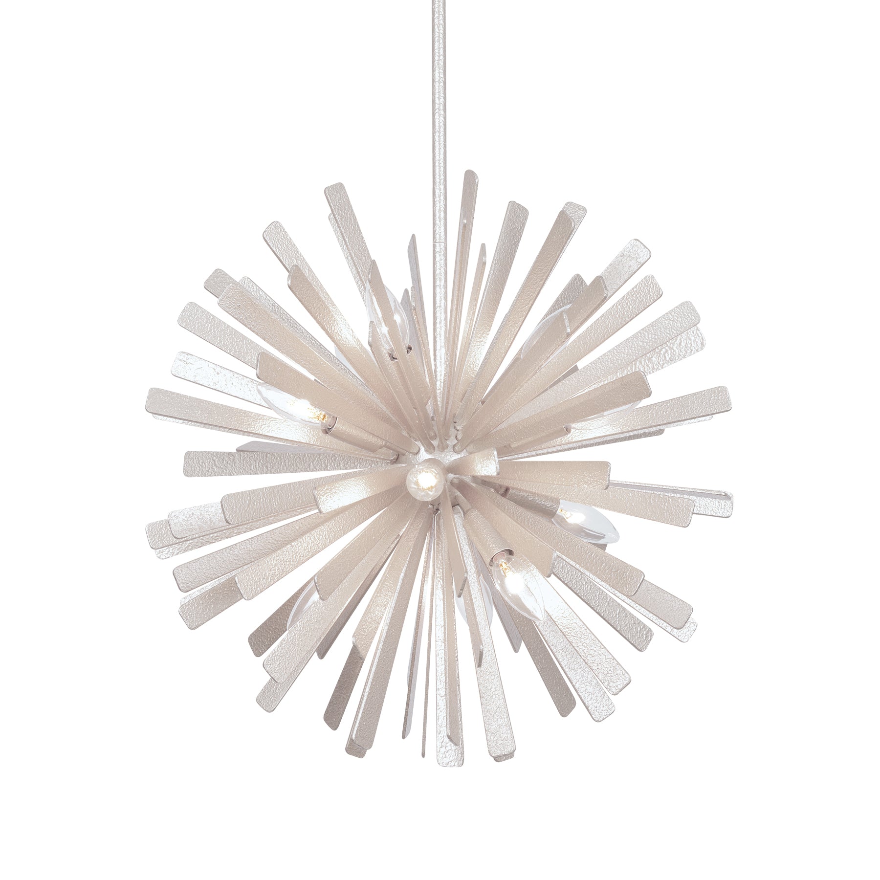 Confluence 20" 12 Lights Pendant Light White Finish - Bees Lighting