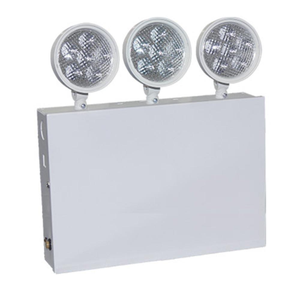 Exitronix NY LED 3 W LED Emergency Light 3 Heads 120 277V with