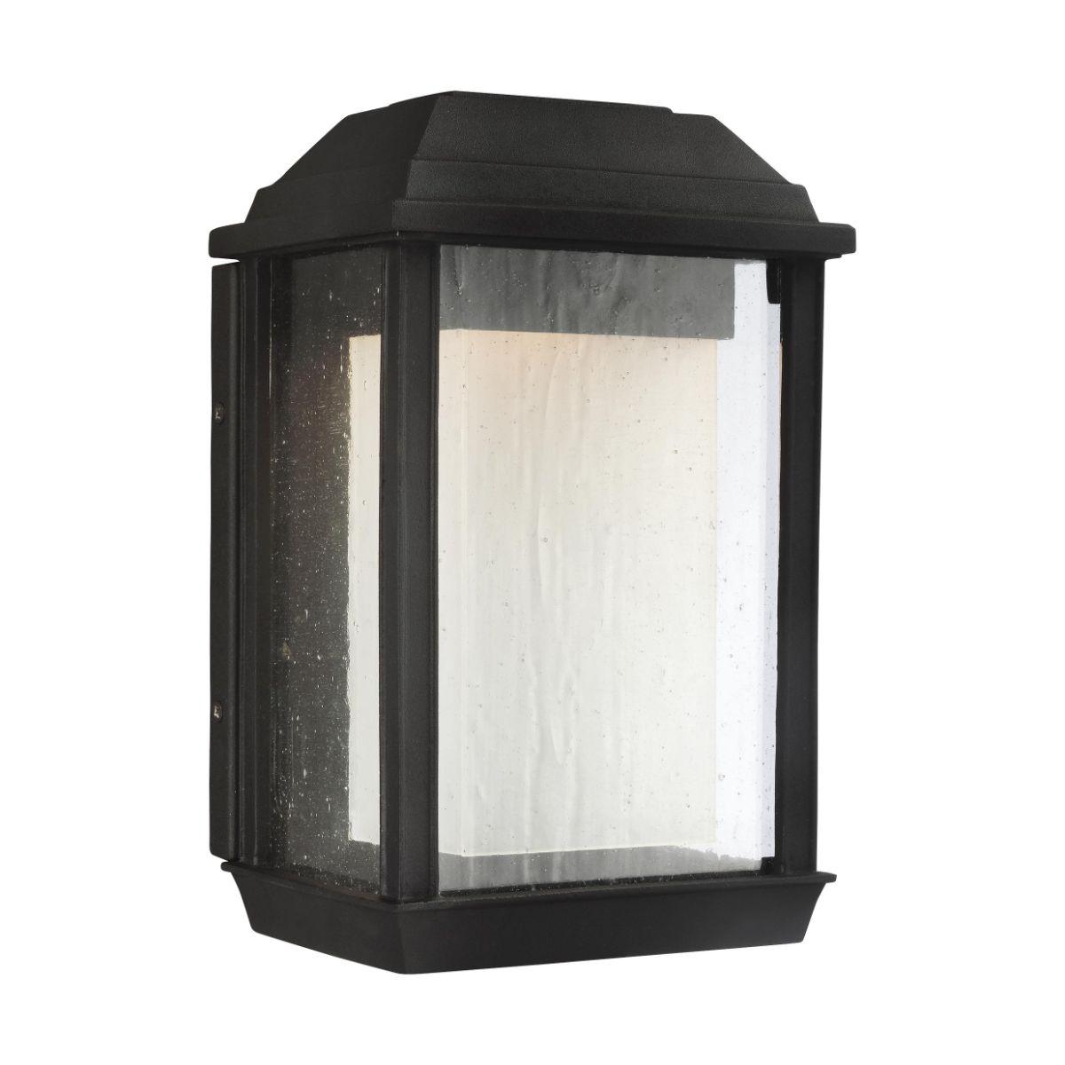 McHenry 12 In. LED Outdoor Wall Sconce Black Finish - Bees Lighting