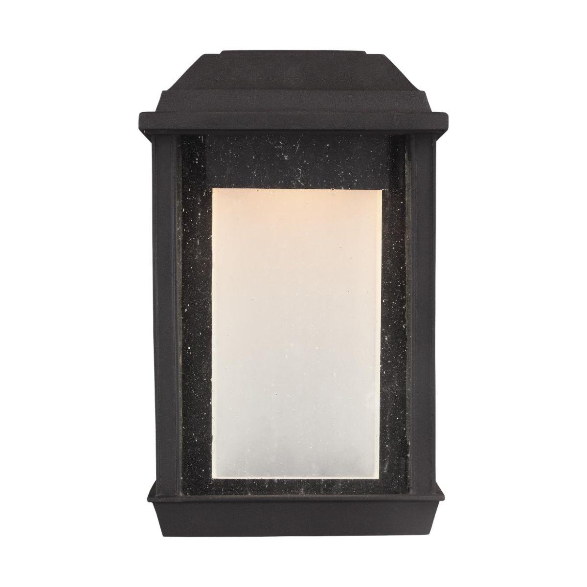 McHenry 12 In. LED Outdoor Wall Sconce Black Finish - Bees Lighting