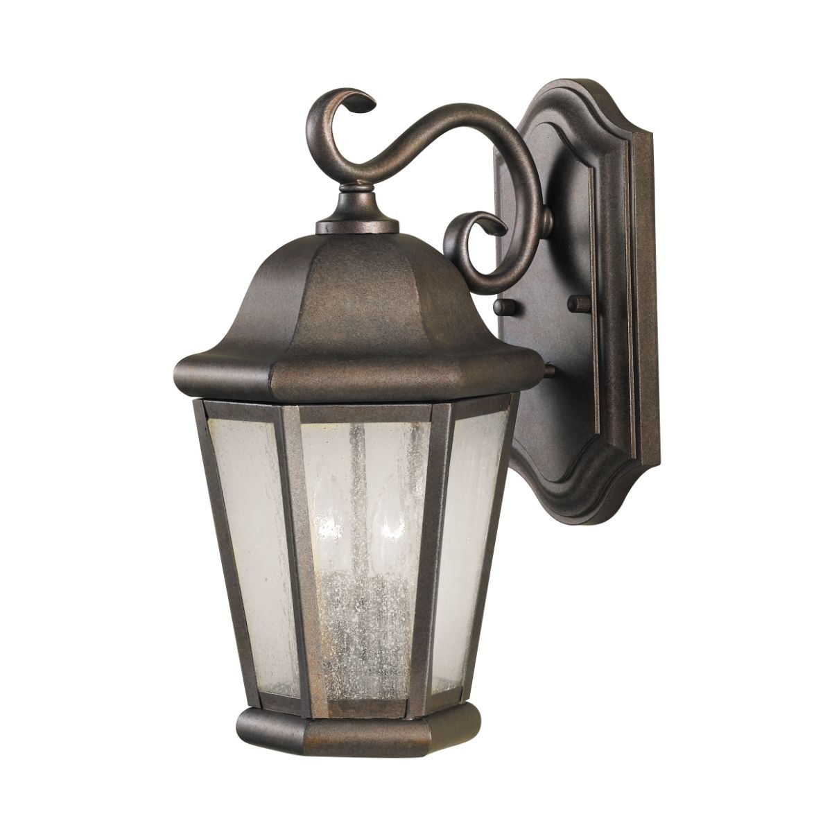 Martinsville 15 In. 2 Lights LED Outdoor Wall Light Bronze