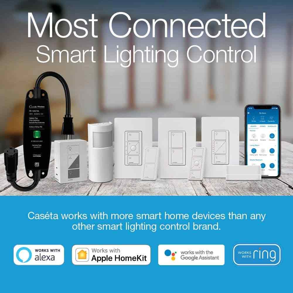 Caseta Wireless Smart Dimmer Switch and Pico Remote Control Kit