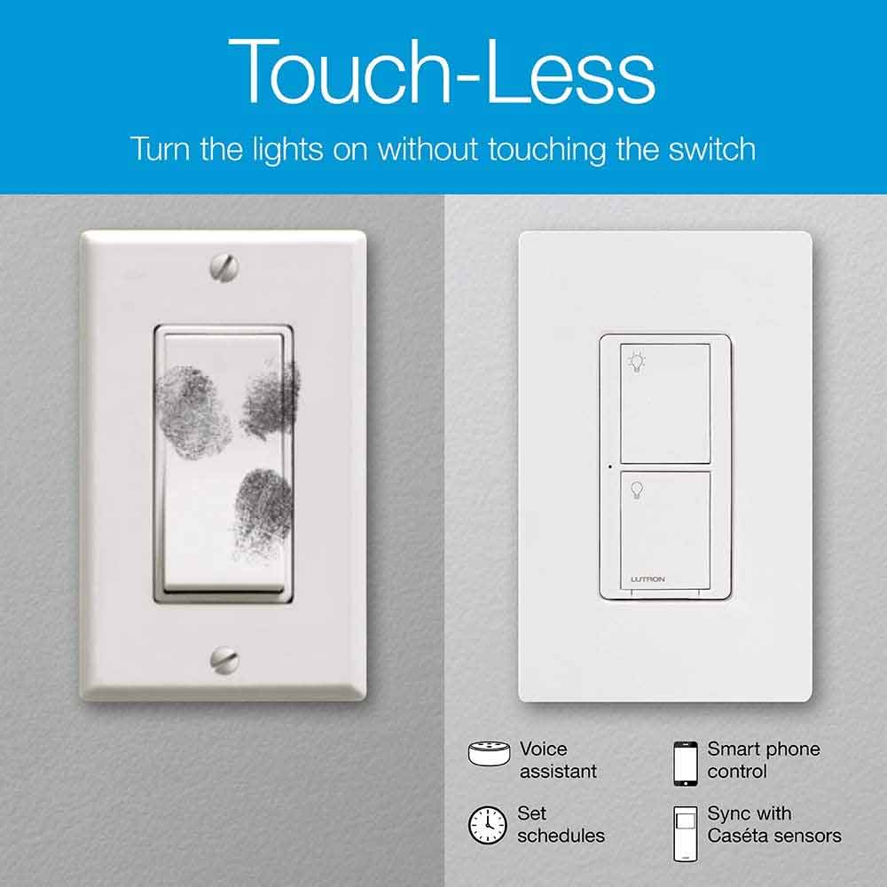 Caseta Wireless Smart Dimmer Switch and Pico Remote Control Kit