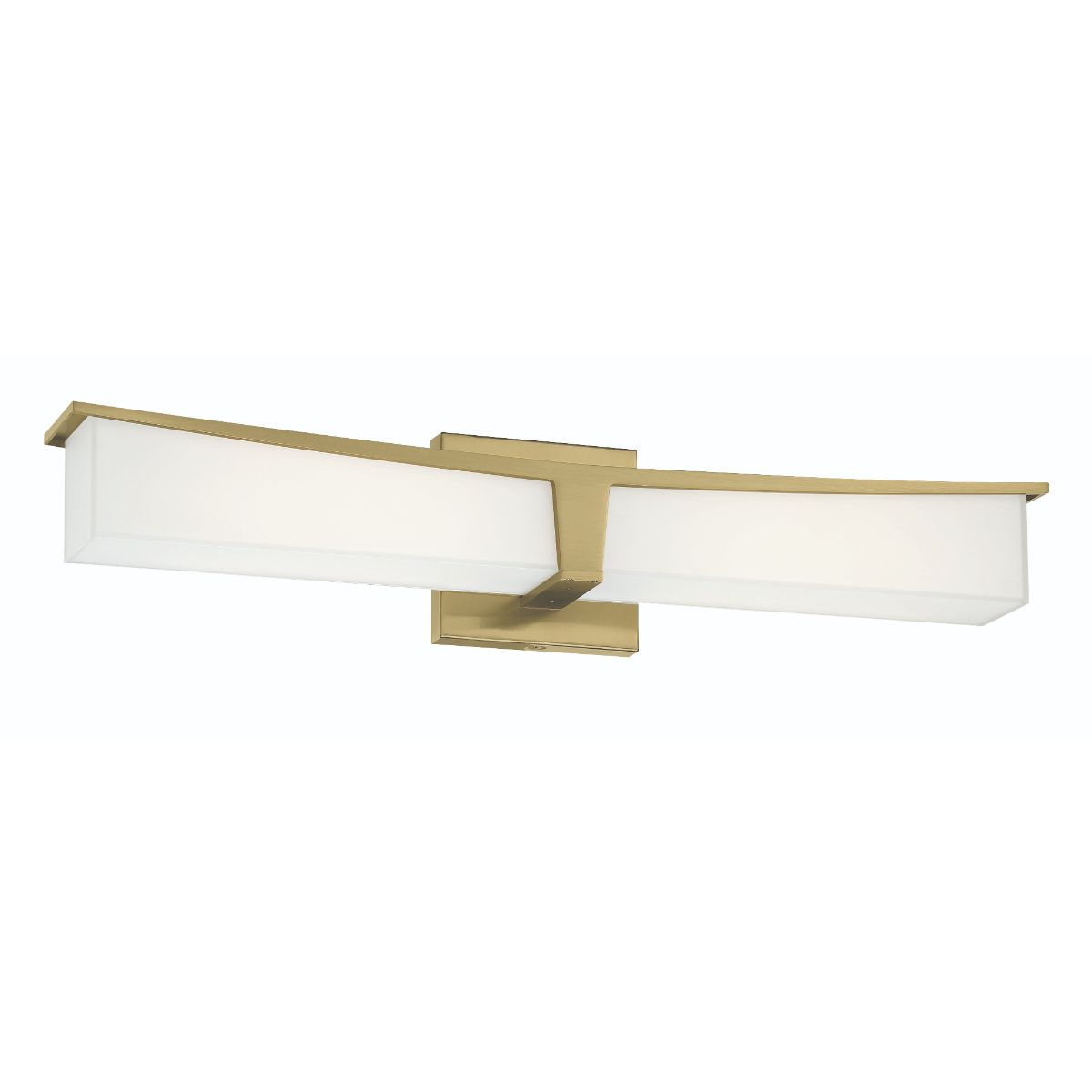 Plane 24 in. LED Bath Bar Gold finish