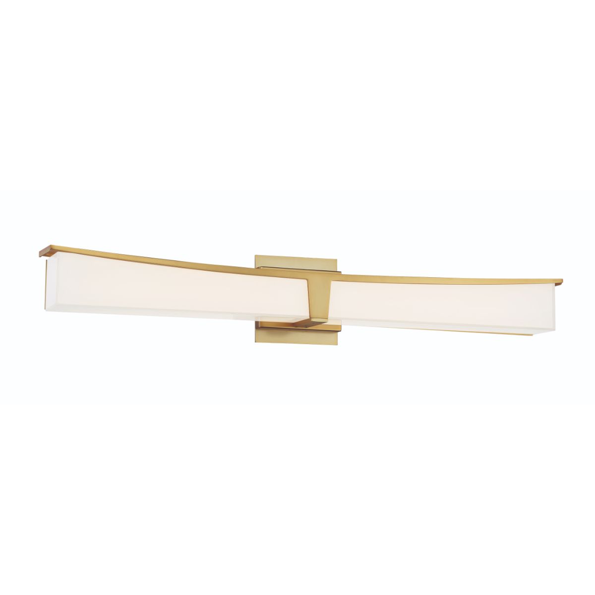 Plane 30 in. LED Bath Bar Gold finish