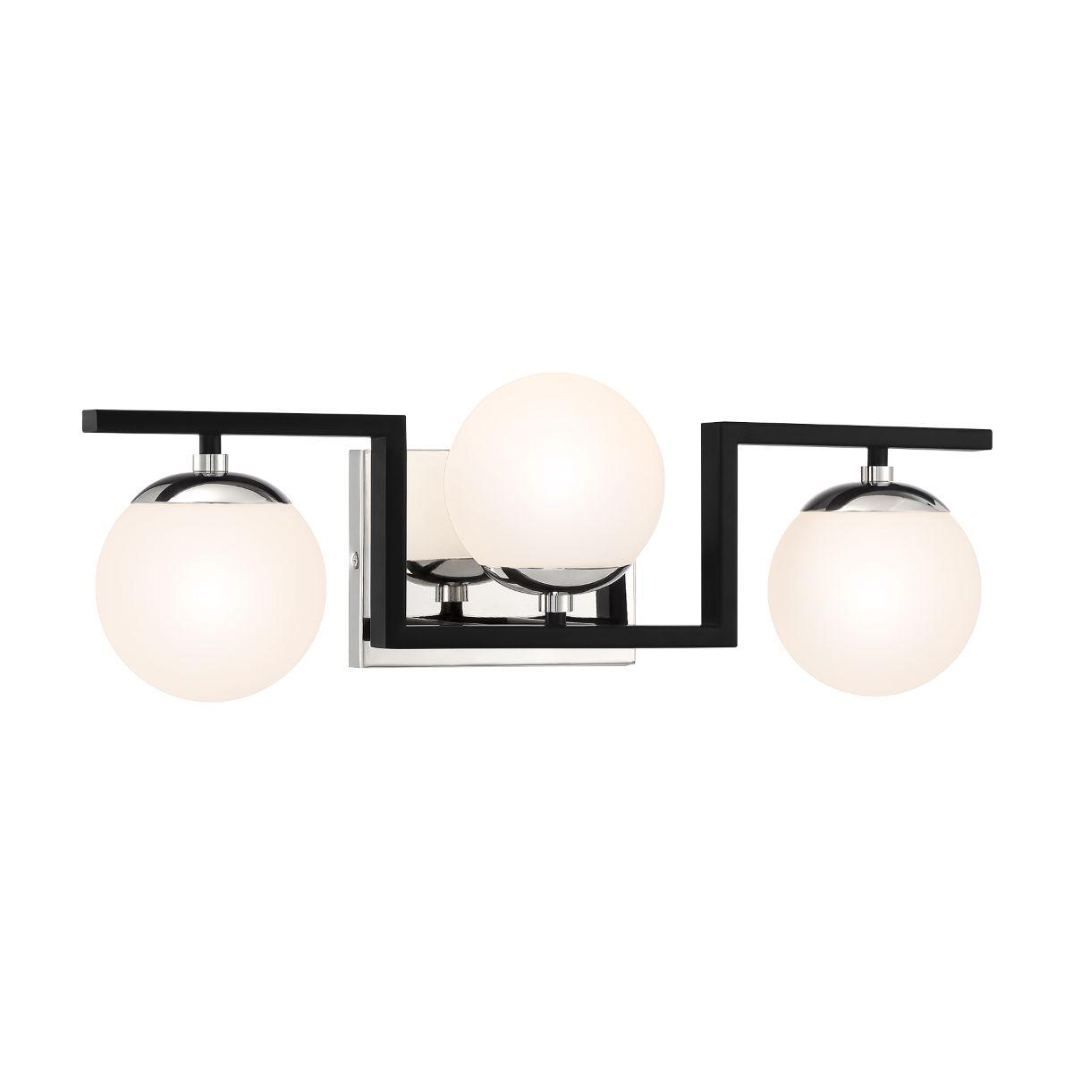 Alluria 23 in. 3 lights Vanity Light Coal finish - Bees Lighting