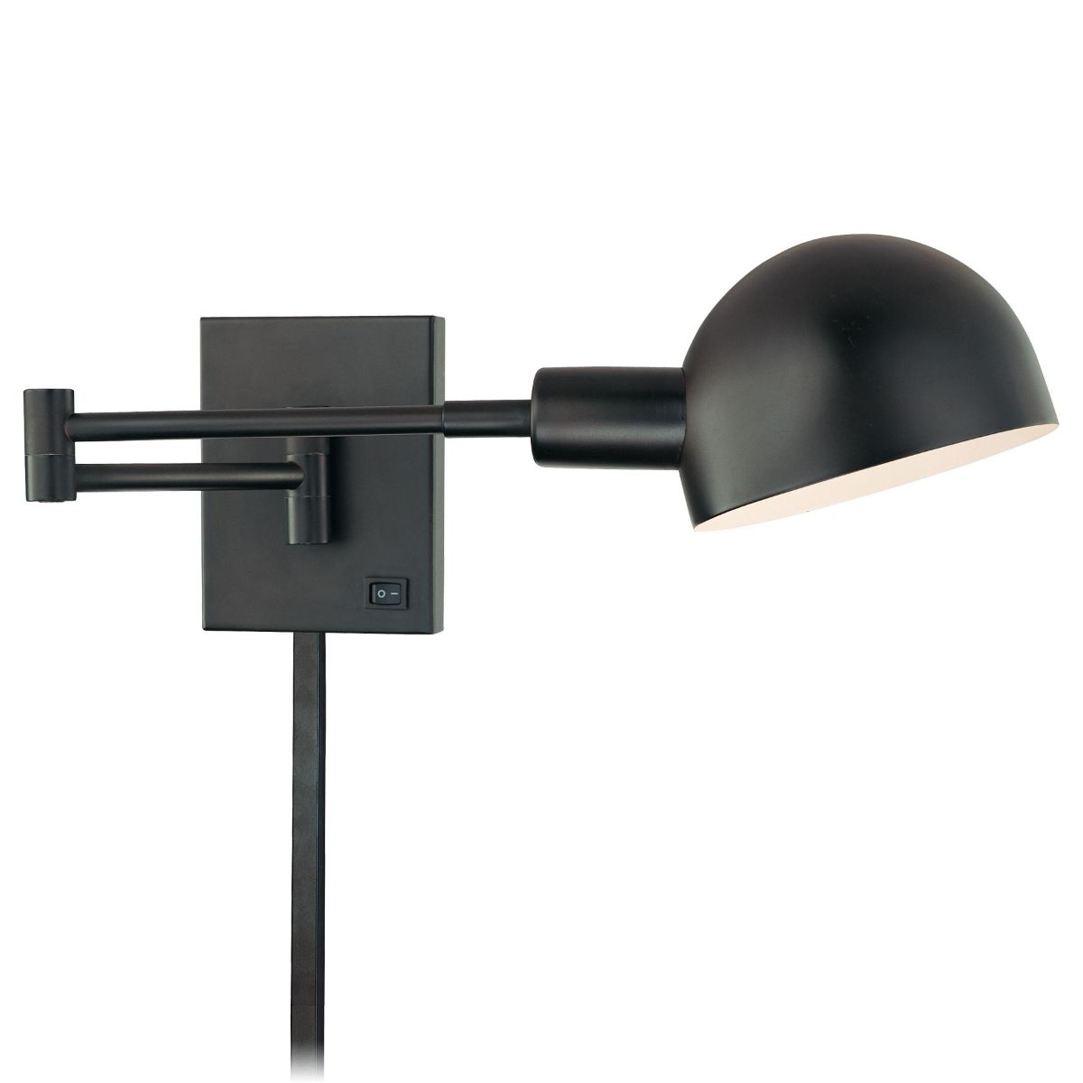 P3 Contemporary LED Swing Arm Wall Lamp Bronze finish