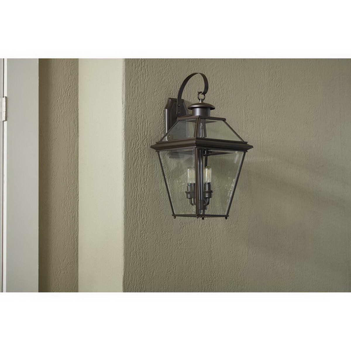 Burlington 22 in. 3 Lights Outdoor Wall Sconces Antique Bronze Finish - Bees Lighting