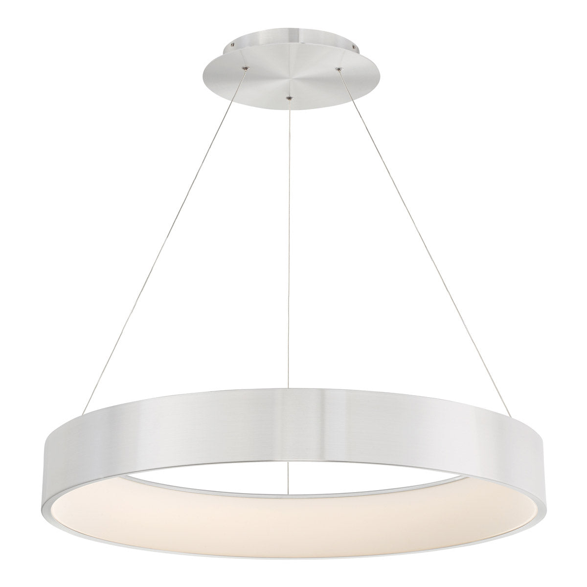 Corso 32 in. LED Pendant Light Aluminum Finish