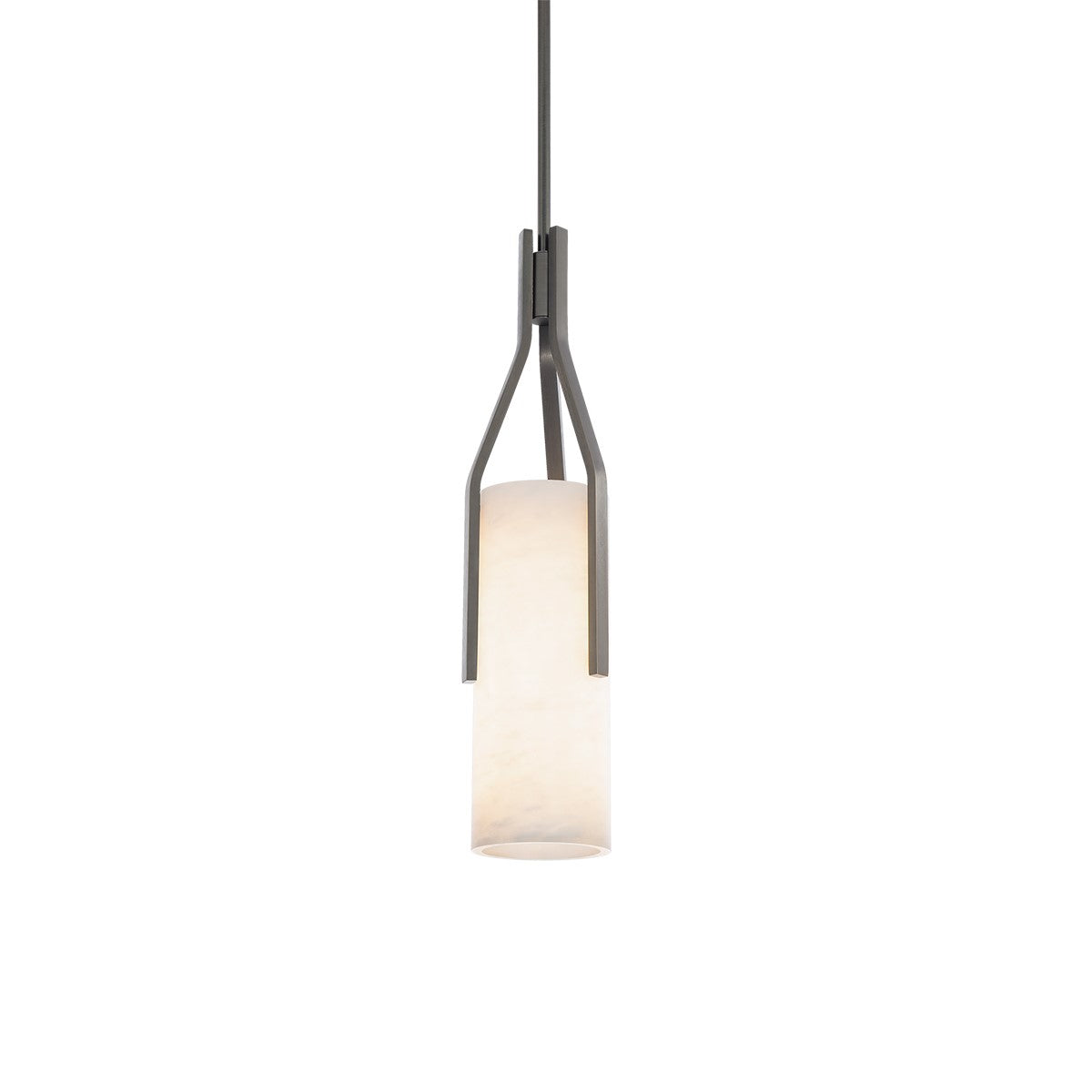 Firenze 5 in. LED Pendant Light Antique Nickel Finish - Bees Lighting