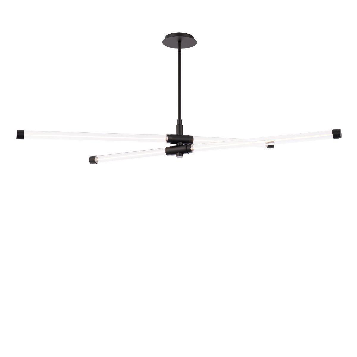 Jedi 43 in. LED Pendant Light Black finish