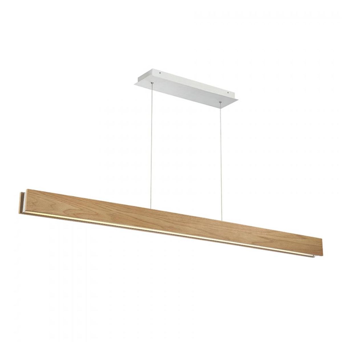 Drift 56 in. LED Pendant Light Almond Finish