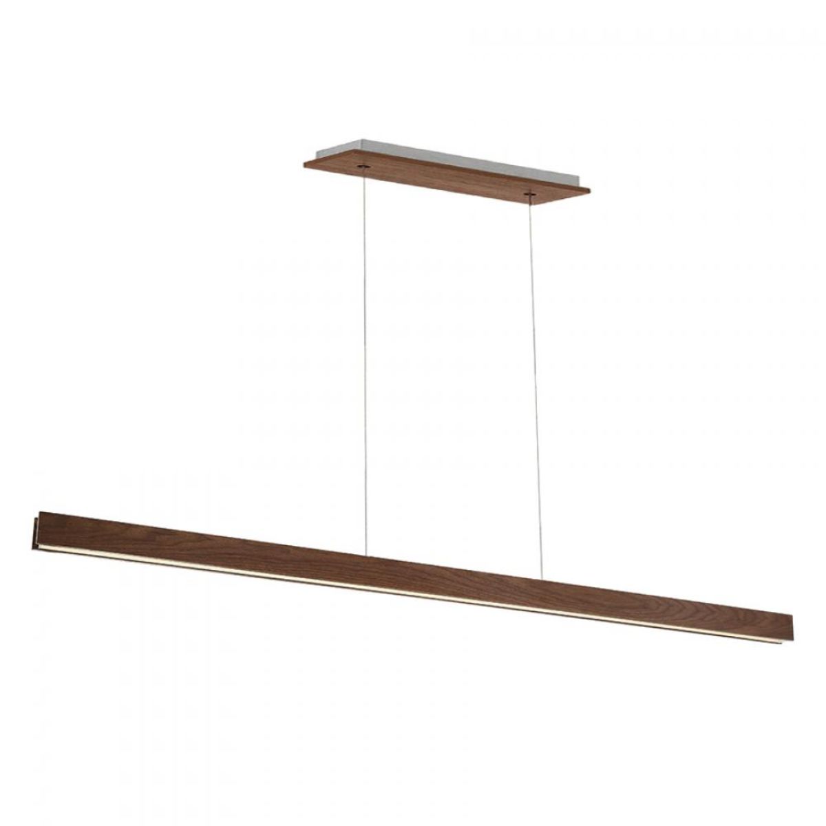 Drift 84 in. LED Pendant Light Brown Finish - Bees Lighting