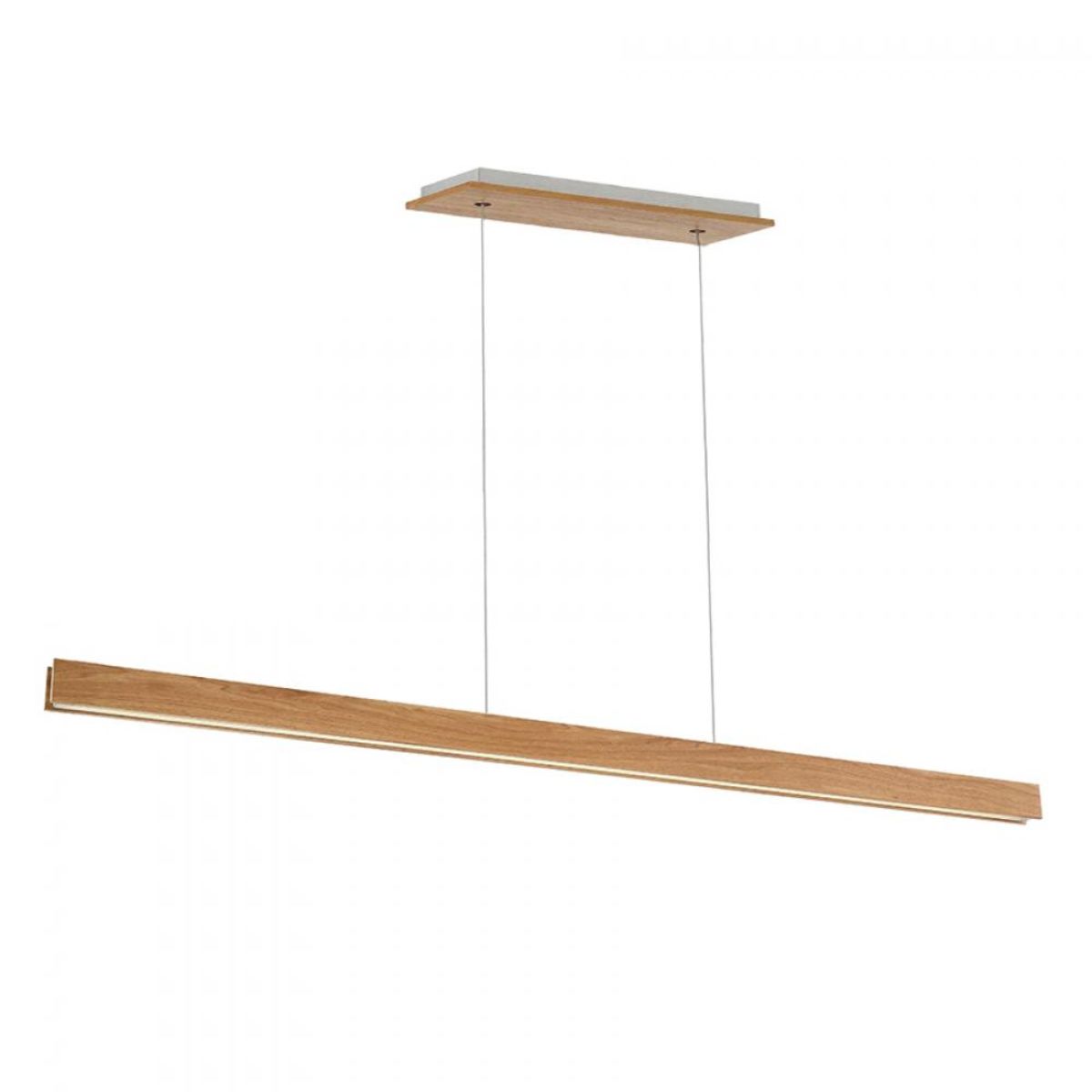 Drift 84 in. LED Pendant Light Almond Finish - Bees Lighting