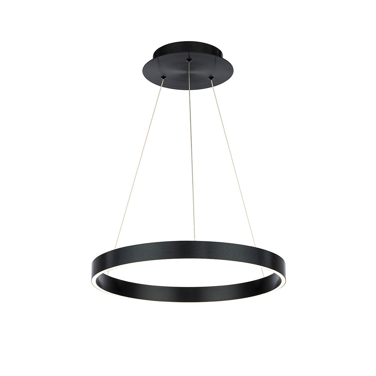 Sirius 18 in. LED Pendant Light Black Finish