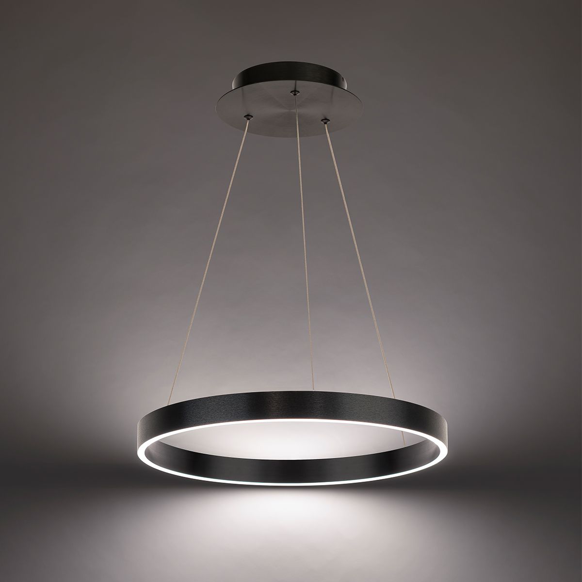 Sirius 18 in. LED Pendant Light Black Finish