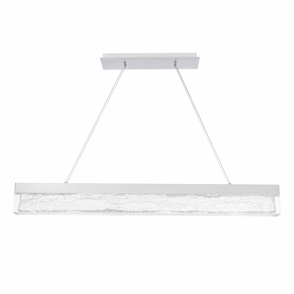 Marques 45 in. LED Pendant Light Aluminum Finish