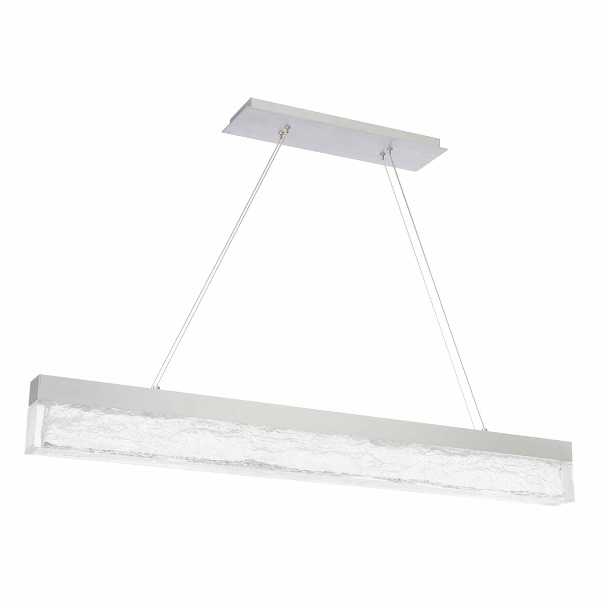 Marques 45 in. LED Pendant Light Aluminum Finish