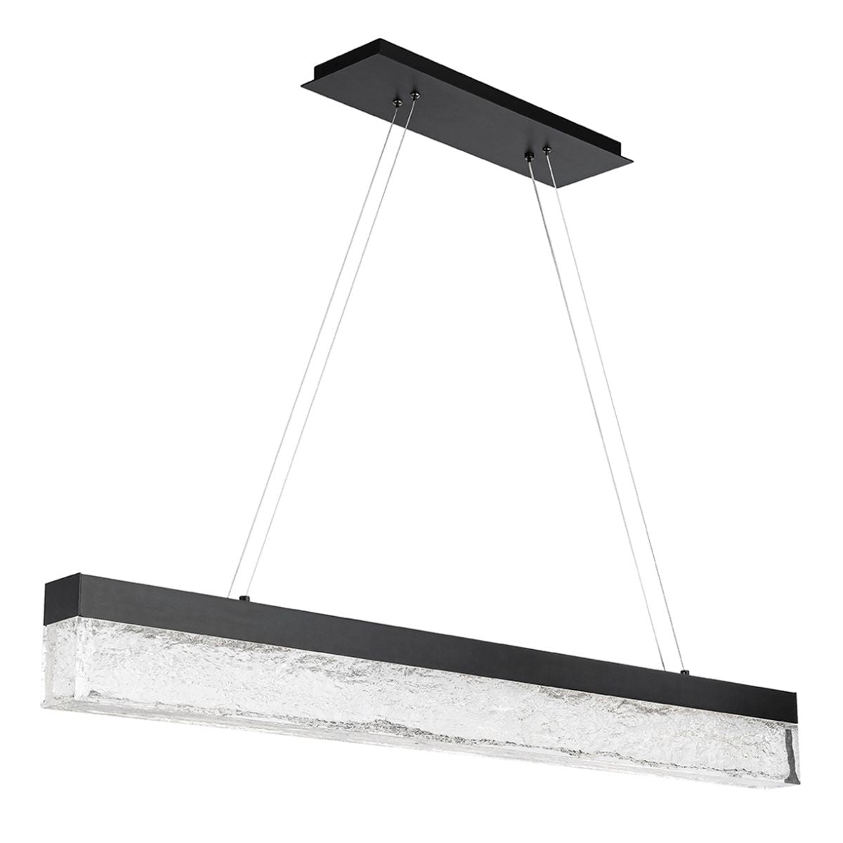 Marques 45 in. LED Pendant Light Black Finish