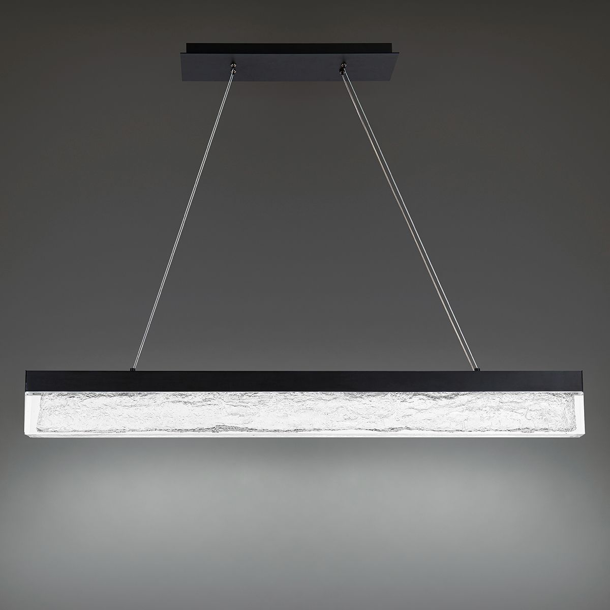 Marques 45 in. LED Pendant Light Black Finish