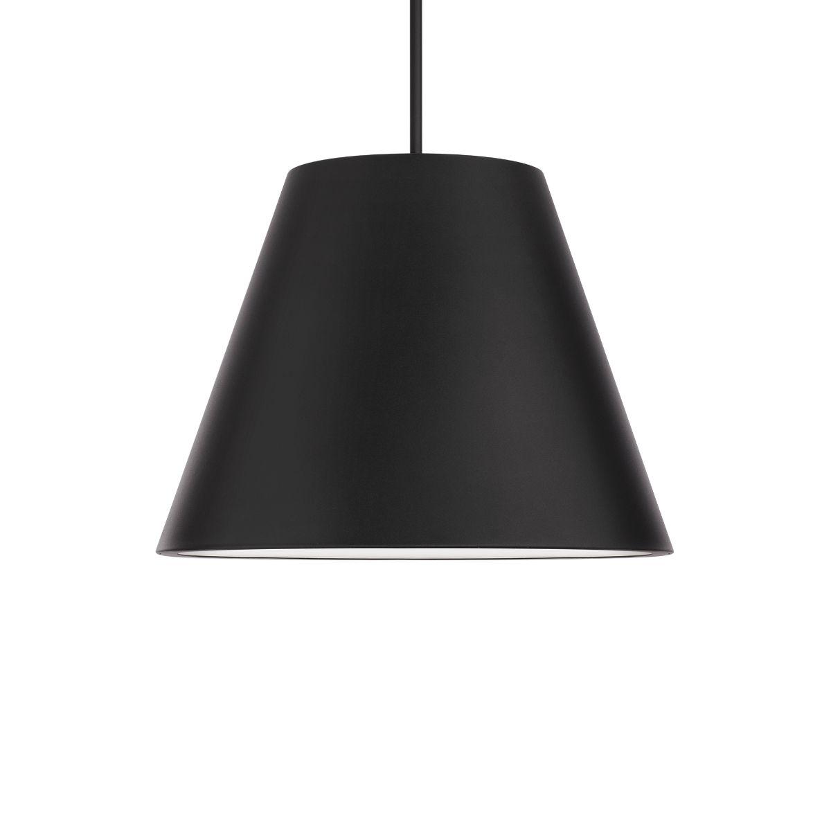 Myla 20 In. LED Outdoor Pendant Light 3500K Black finish - Bees Lighting