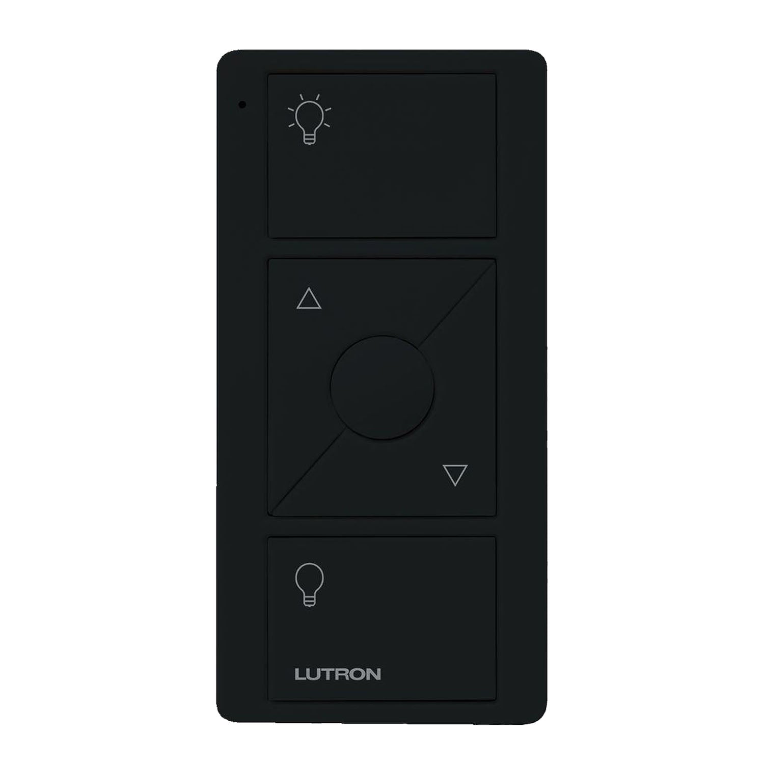 Pico Wireless Control 3-Button Smart Remote with Raise/Lower, Black - Bees Lighting