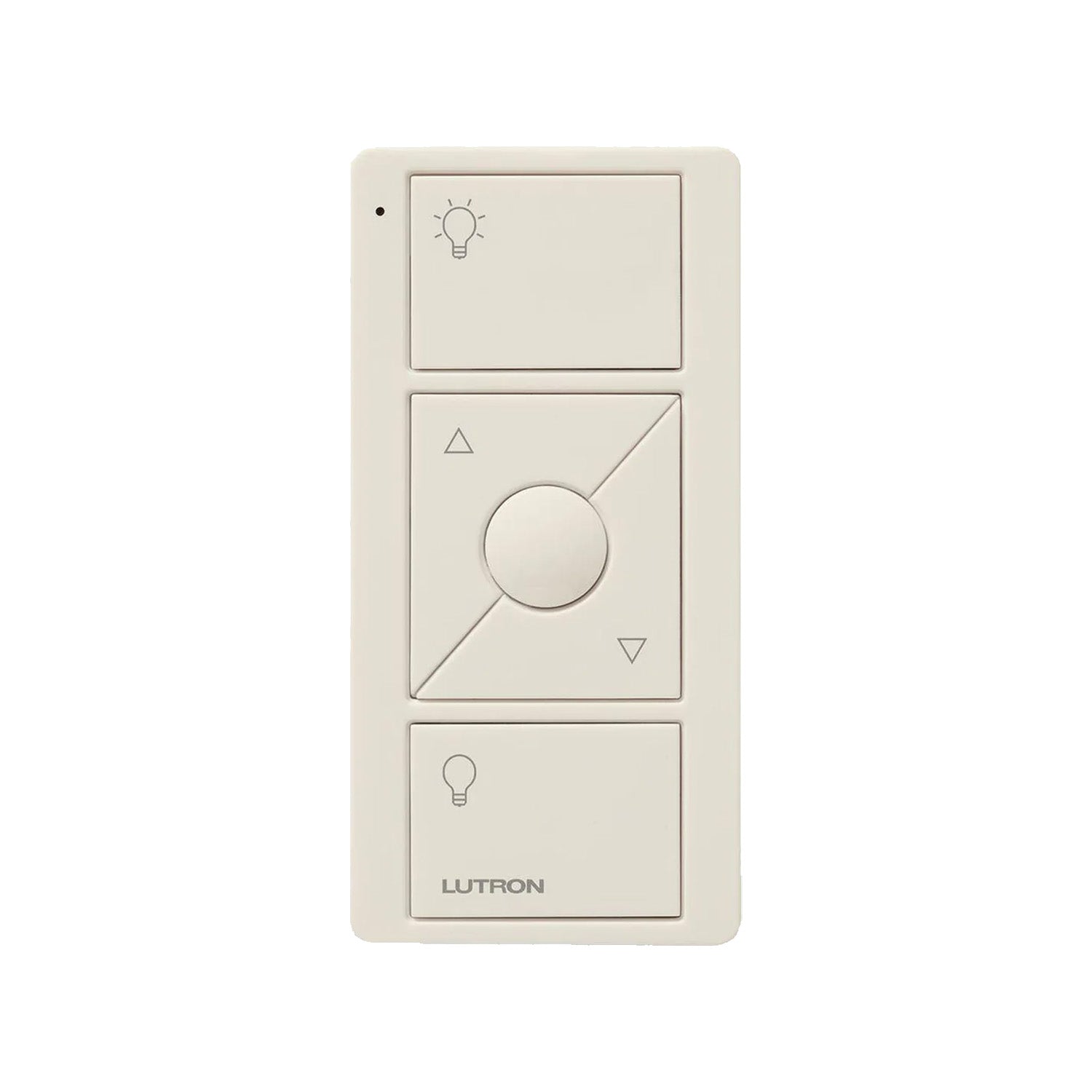 Pico Wireless Control 3-Button Smart Remote with Raise/Lower, Light Almond