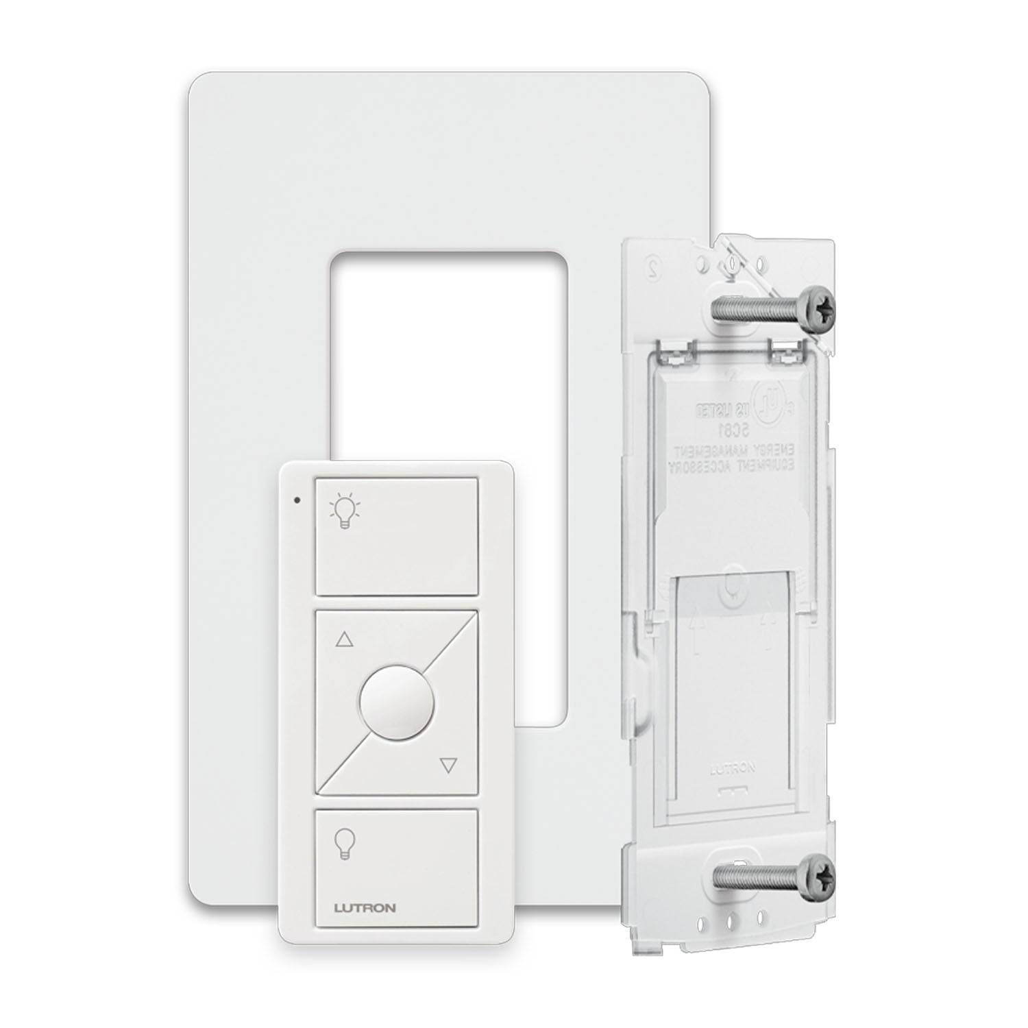 Pico Wireless Control Wall Mounting Kit, White - Bees Lighting