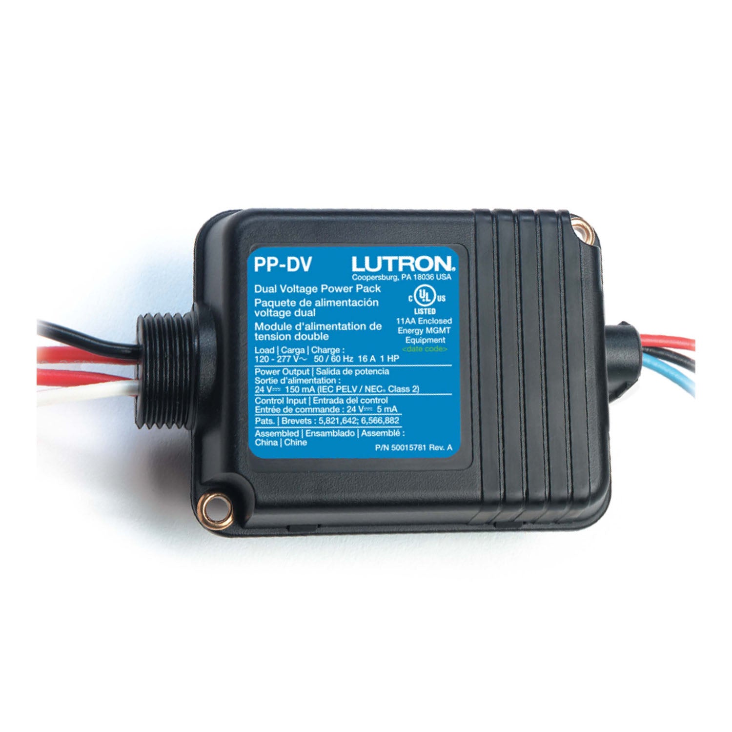 Dual Voltage Power Pack, 120-277V Input, 24VDC output