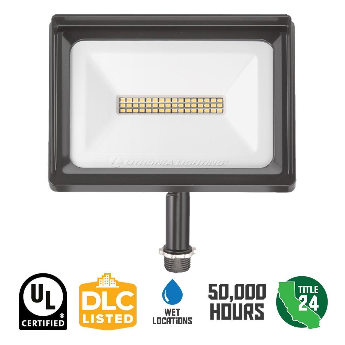 Lithonia QTE LED P2 40K 120 THK 300 Watts Halogen Replacement LED