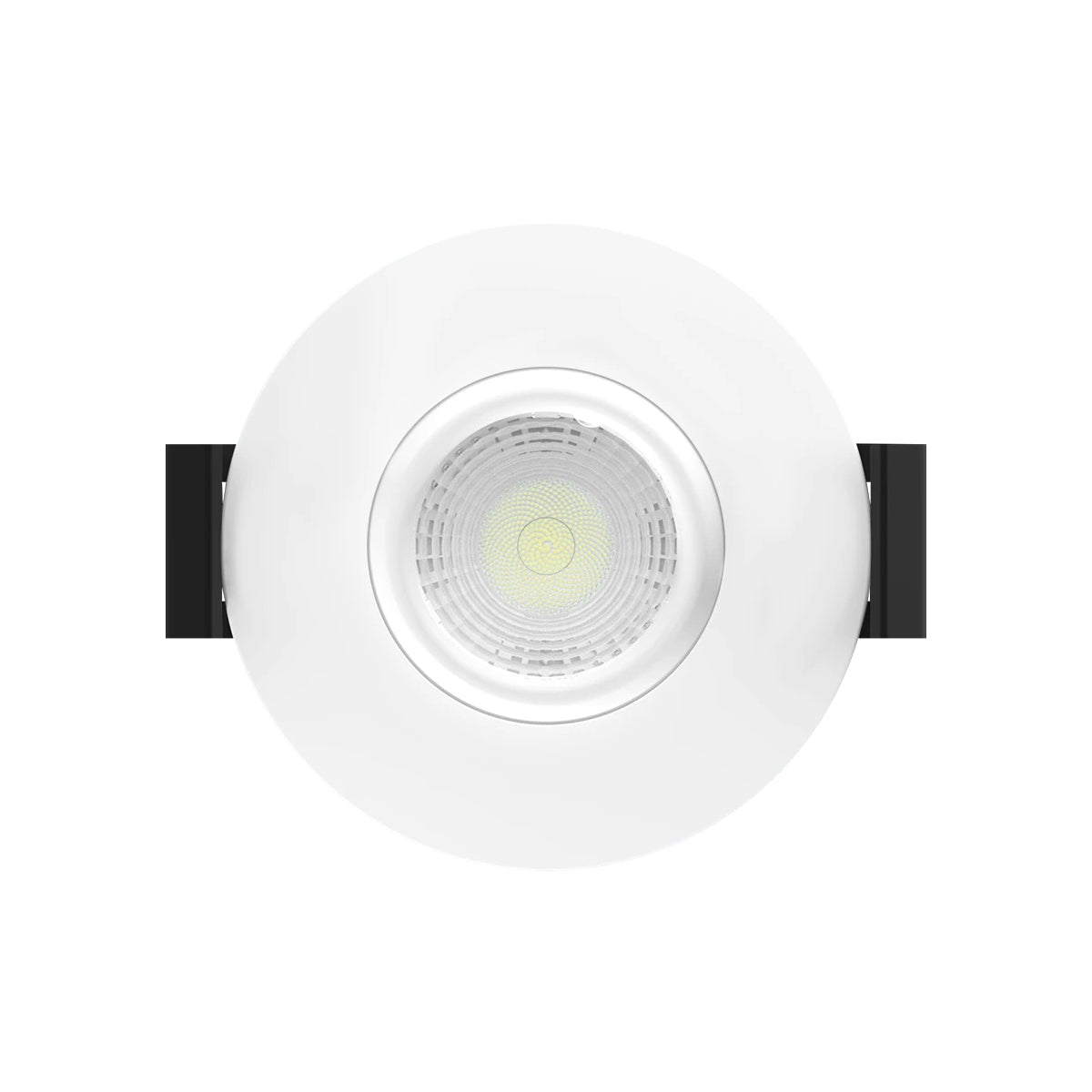 2" Gimbal Canless LED Downlight, 400lm, Selectable 2700K to 5000K, 20° Spot, Smooth Trim