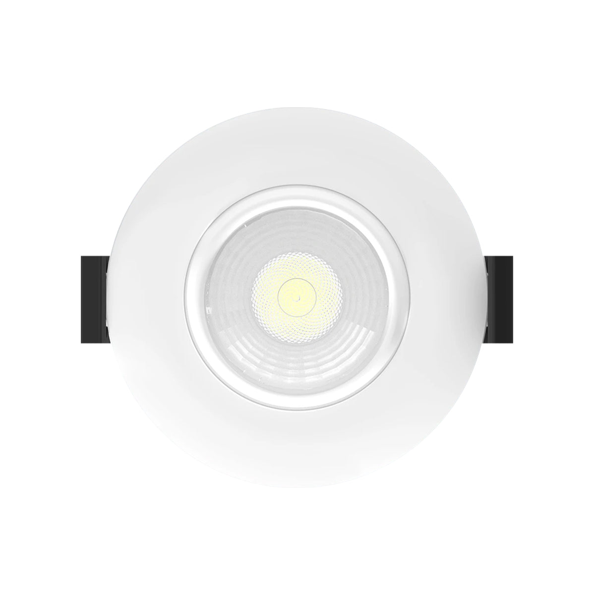 3" Gimbal Canless LED Downlight, 600 Lumens, Selectable 2700K to 5000K, 38° Spot, Smooth Trim