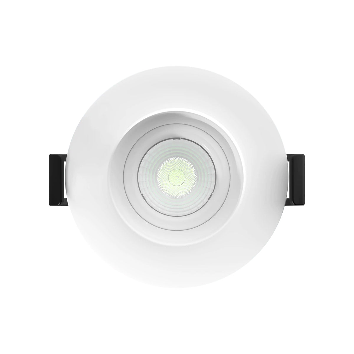 2" Gimbal Canless LED Downlight, 400lm, Selectable 2700K to 5000K, 20° Spot, Deep Regress Trim