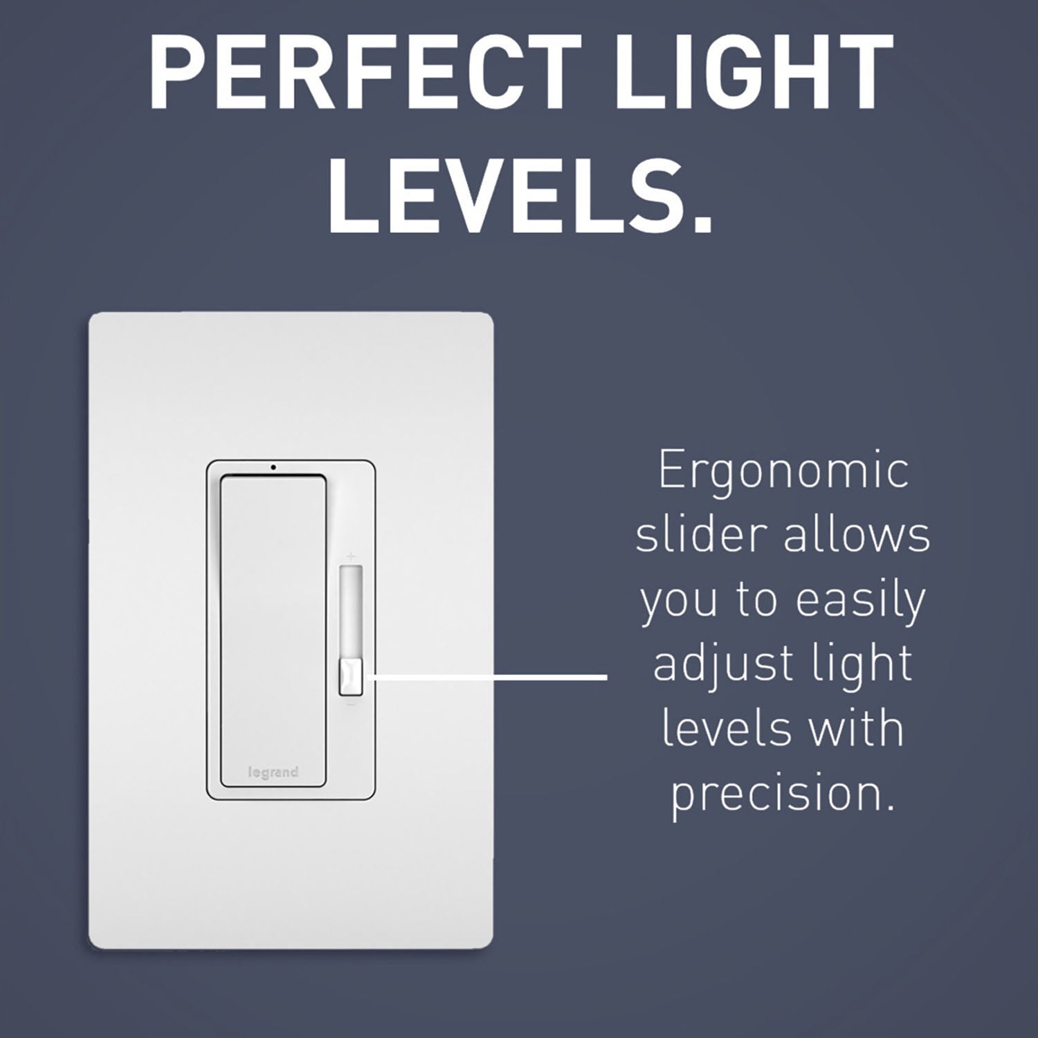 radiant 1100W 3-Way Magnetic Low-Voltage Dimmer Switch, Tri-Color