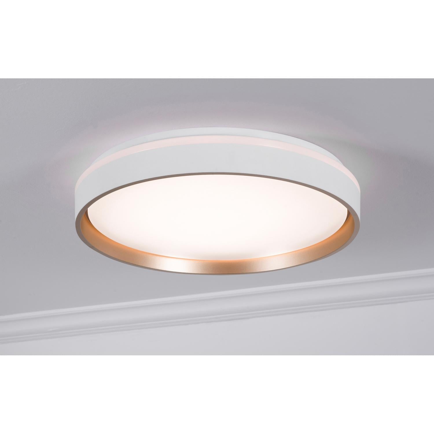 Rana 16'' LED Flush Mount Light, White Finish