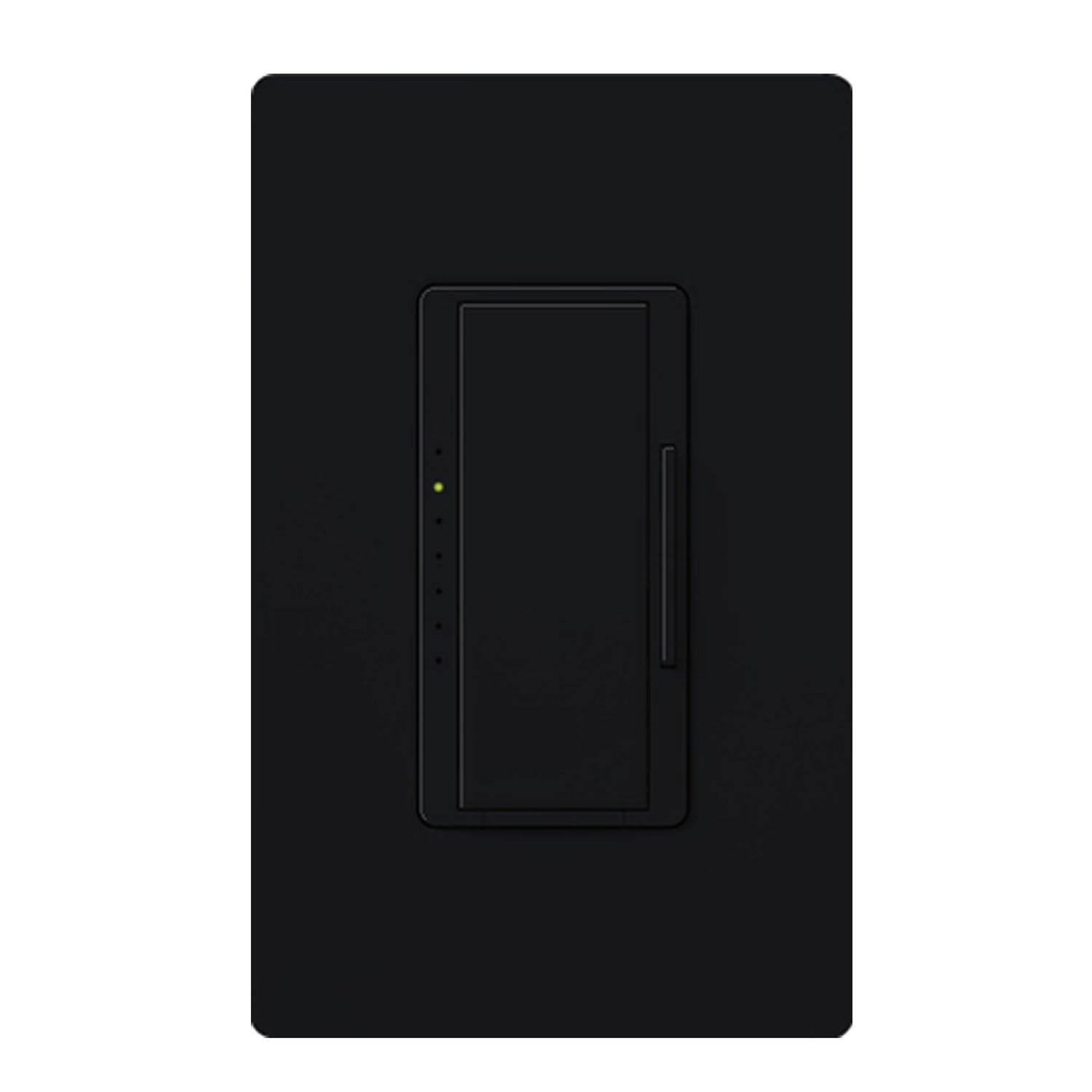 RadioRA 2 Maestro Smart Dimmer Switch, 600W MLV, Single Pole/Multi-Location, Neutral Required, Black - Bees Lighting