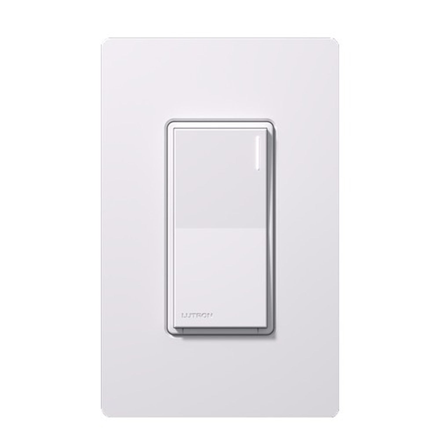 RadioRA 3 Sunnata Single Pole/Multi-Location Tap Smart Light Switch Neutral Required White