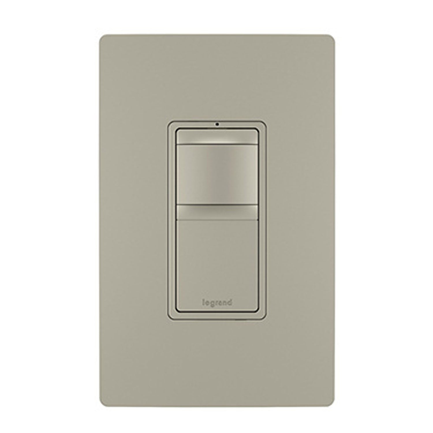 radiant Occupancy Sensor, Single Pole or 3-Way, 600W, 120V, Nickel|Dark Bronze