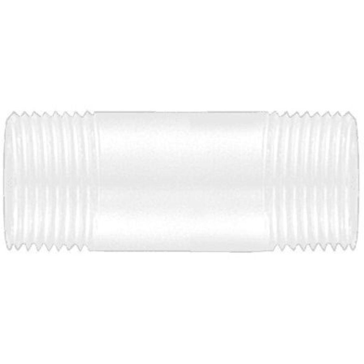 R series 2 In. Long White Straight Stem - Bees Lighting