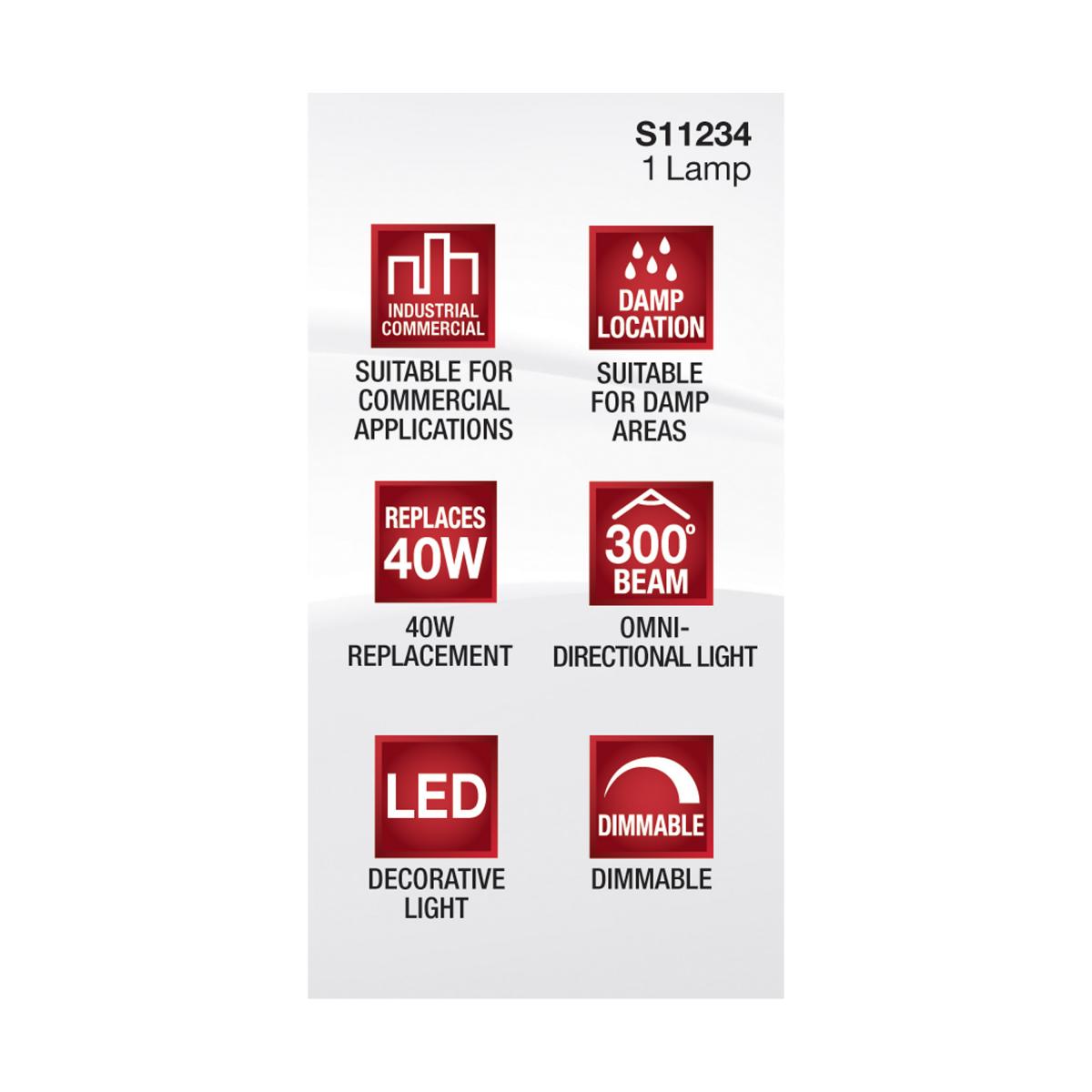 T4 Mini LED Bulb, 5 Watts, 550 Lumens, 3000K, G9 Base, Clear Finish, 120V