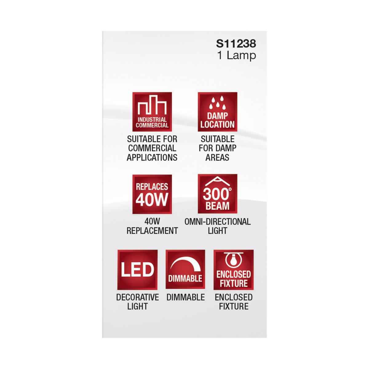 T4 Mini LED Bulb, 5 Watts, 500 Lumens, 2700K, G9 Base, Clear Finish, 120V