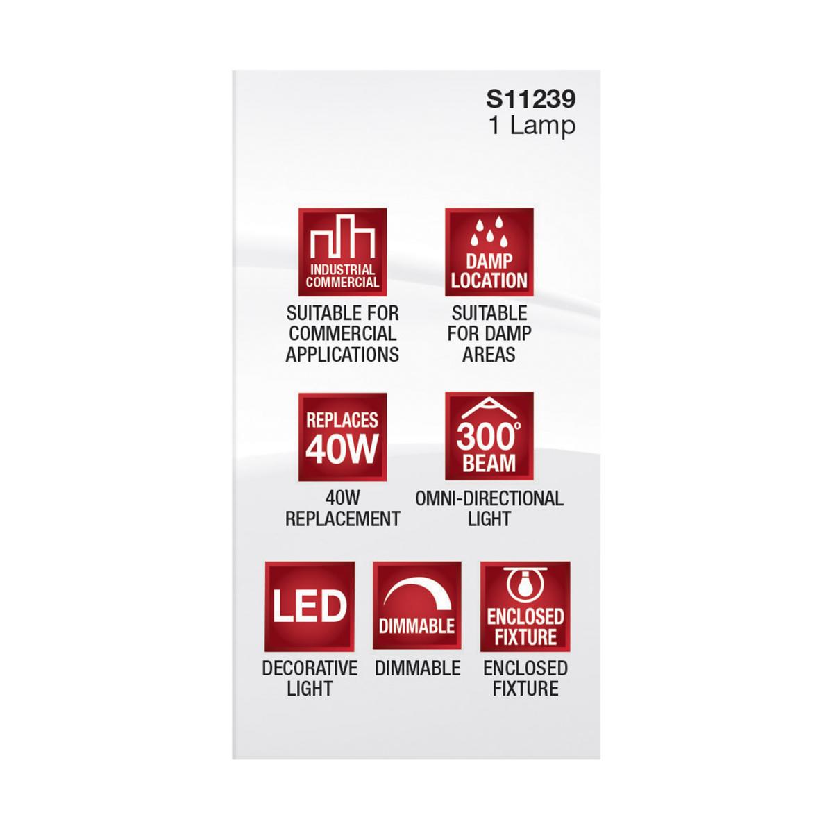 T4 Mini LED Bulb, 5 Watts, 550 Lumens, 5000K, G9 Base, Clear Finish, 120V