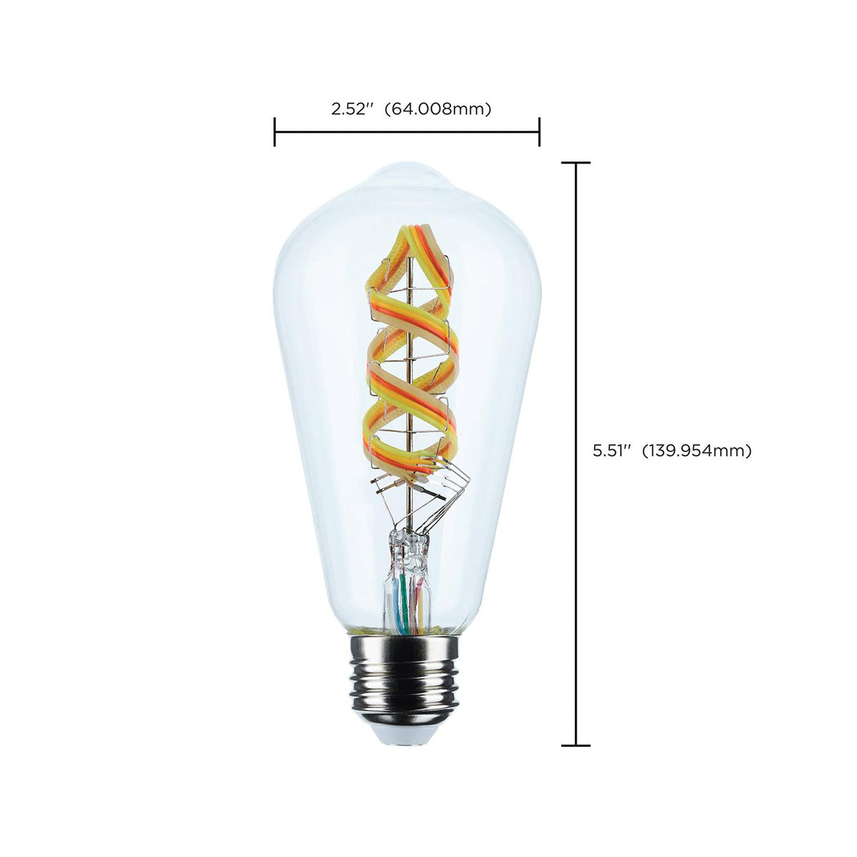 Starfish ST19 Wi-Fi Smart LED Bulb, 6W, 450lm, RGB & Tunable White